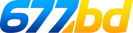 677bd coastal style logo for Bangladesh gaming hub